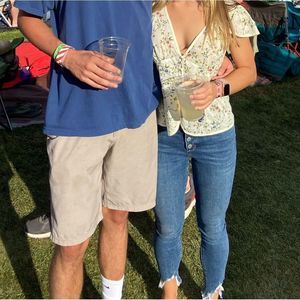 Abercrombie Ripped Dark Wash High Rise Super Skinny Ankle Jeans - 24S